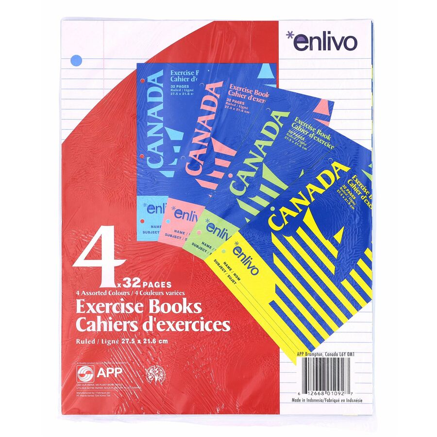 [01092] CAHIER CANADA 32F/4 PAR EMBALLAGE