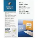05167 Business Source - Étiquettes d'adresse laser 1/2X1-3/4     8000 / emballage