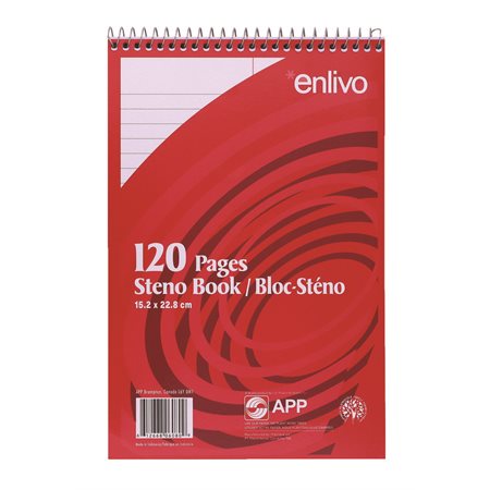 TABLETTE STENO 6 x 9 120 PAGES