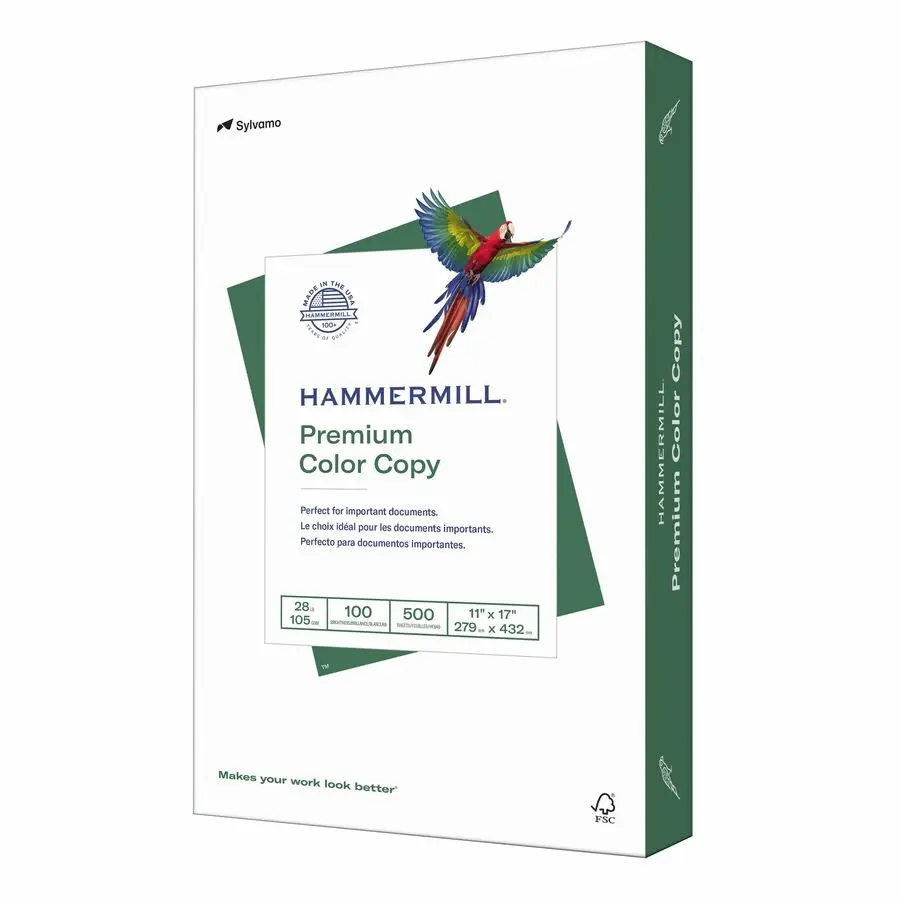 Hammermill - Papier couleur premium pour copie - Blanc