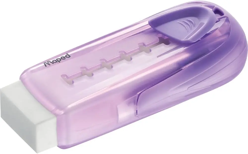 Porte-Gomme rechargeable Pastel couleurs variées