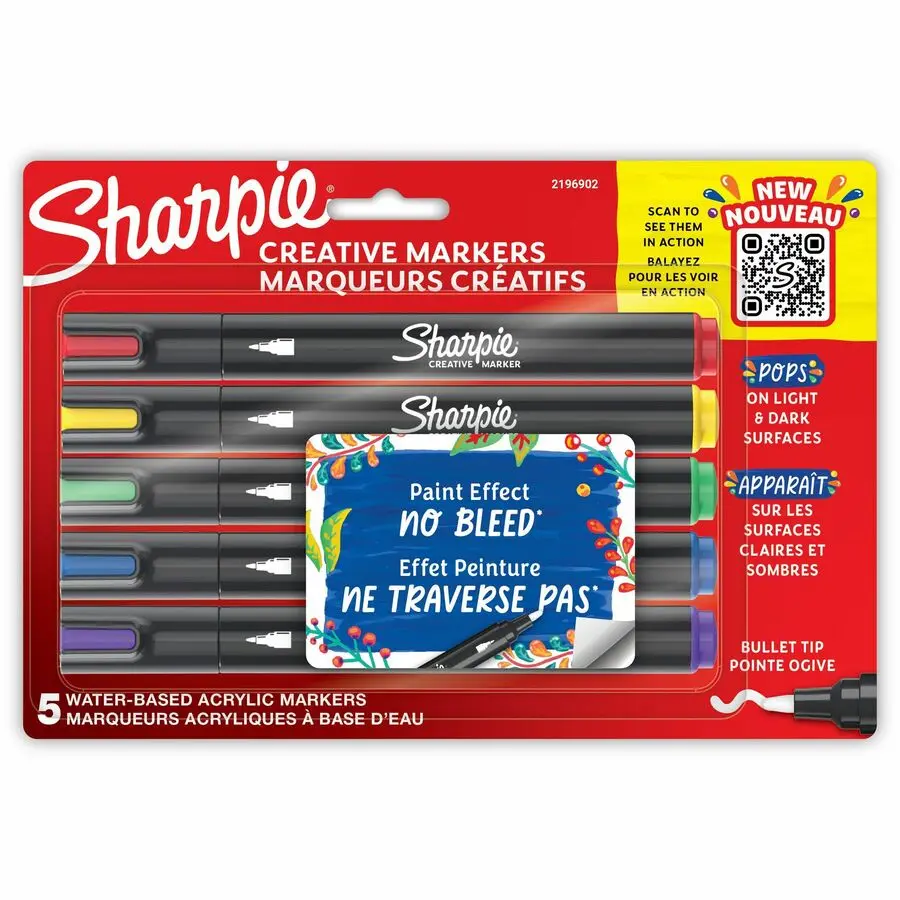 MARQUEUR SHARPIE CRÉATIF - 5 / emballage