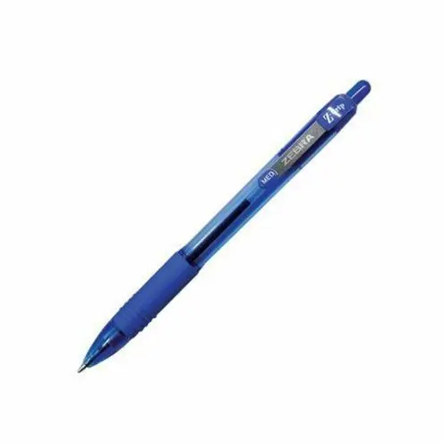 Zebra Pen - Stylos à bille rétractables Z-Grip Bleu