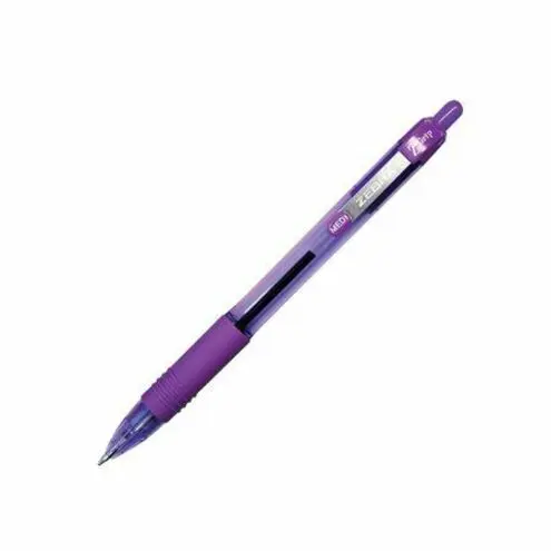 Zebra Pen - Stylos à bille rétractables Z-Grip Violet