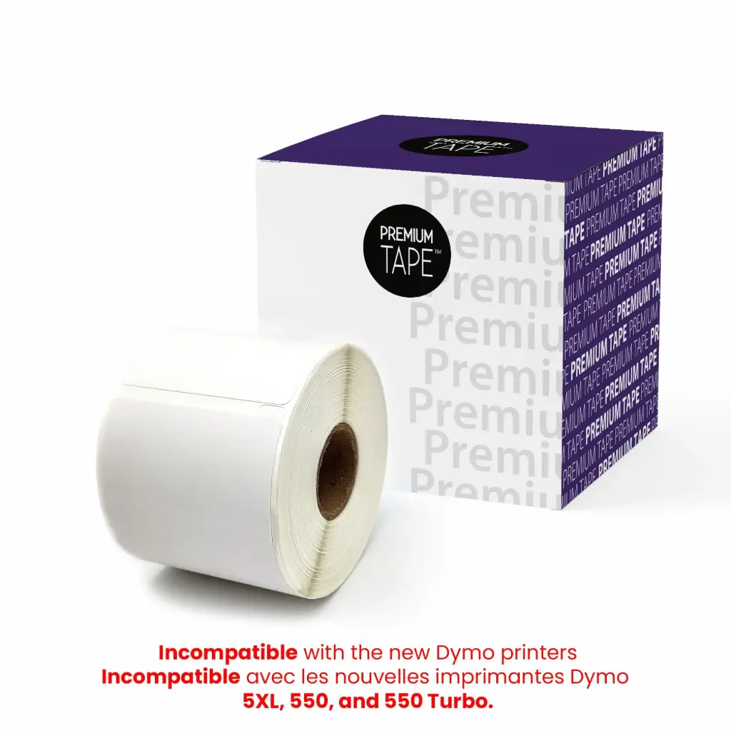 Dymo 30256 Étiquettes 2-5/16 X 4" BTE/300 compatible