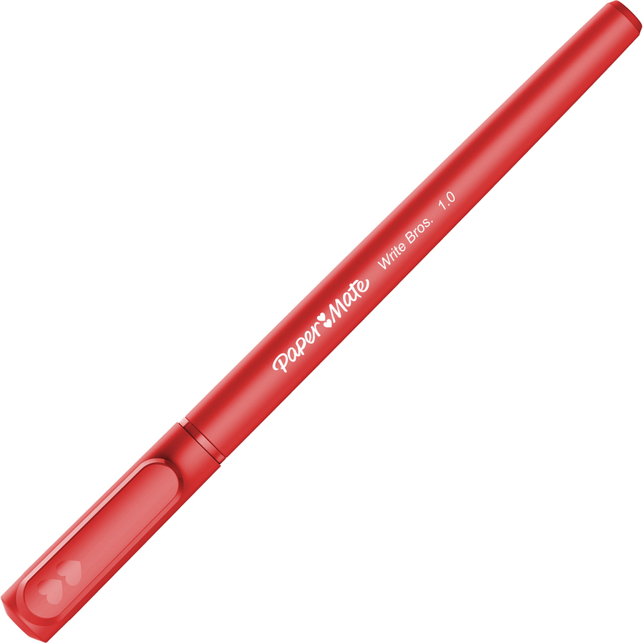 STYLO PAPER MATE MED  ROUGE - Boîte de 12