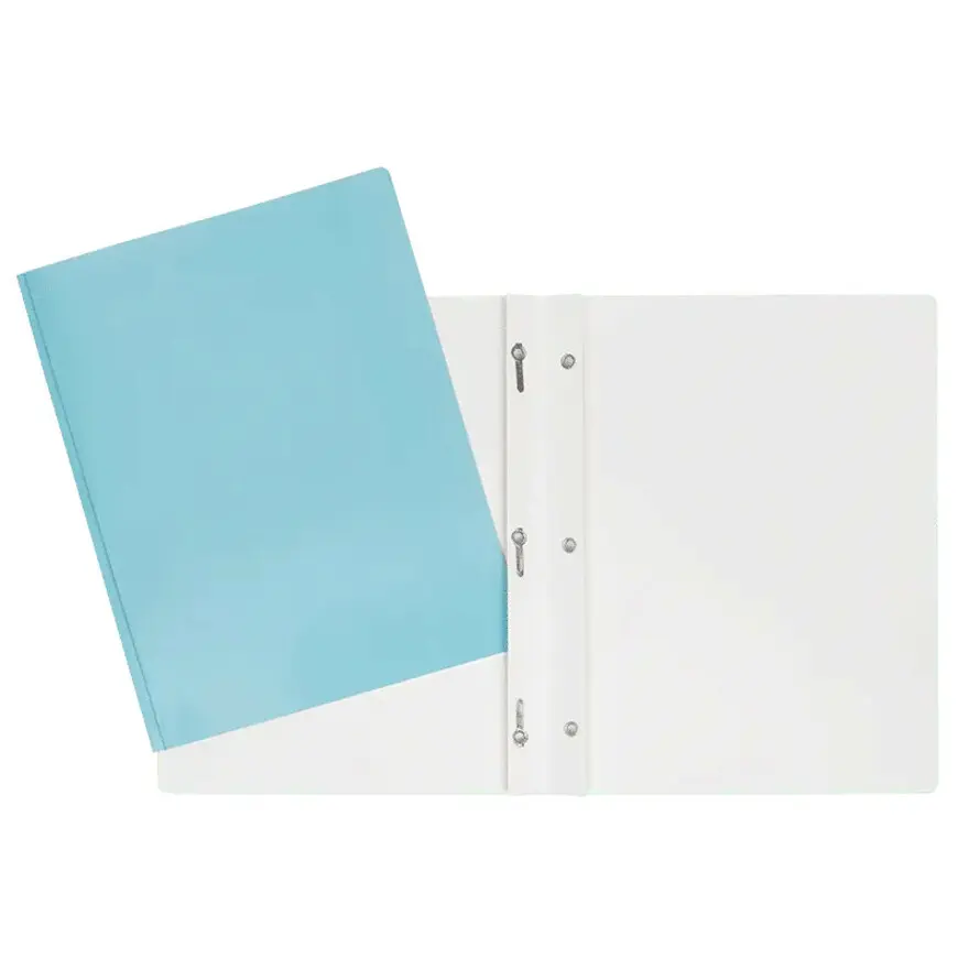 [34000BE] DUO-TANG LG LAMINÉ BLEU