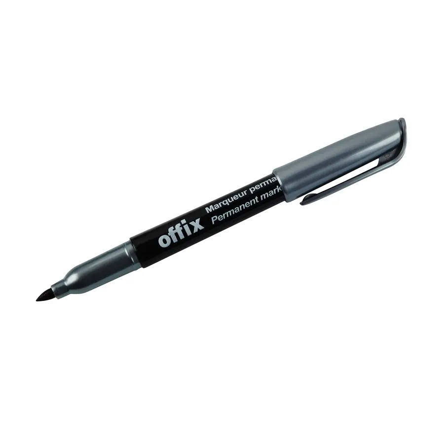 [343442] MARQUEUR OFFIX PERMANENT NOIR FIN