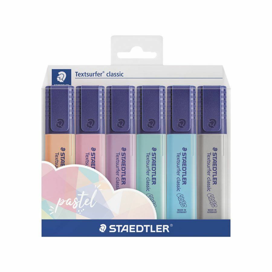 STAEDLER TEXTSURFER PASTEL PQT/6