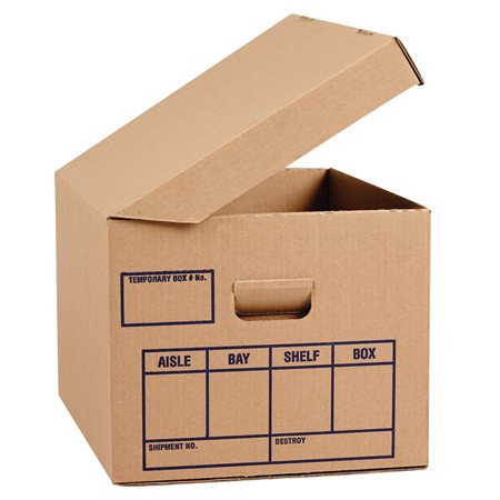 BOITE BRUNE ENTREPOSAGE LET/LEG bte20