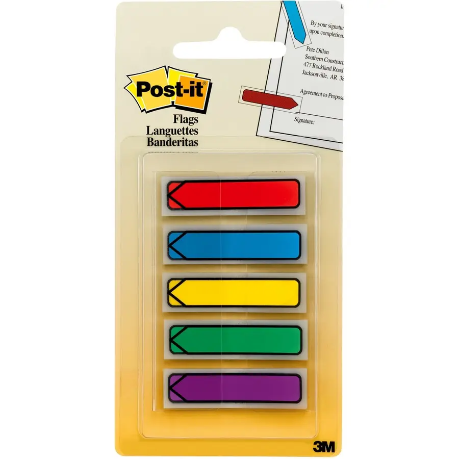 LANGUETTE POST-IT FLECHE CL PQ/100