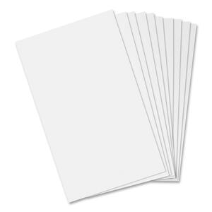 Bloc uni 3x5  pqt/10                                  96 Feuilles - Collé, Papier blanc 