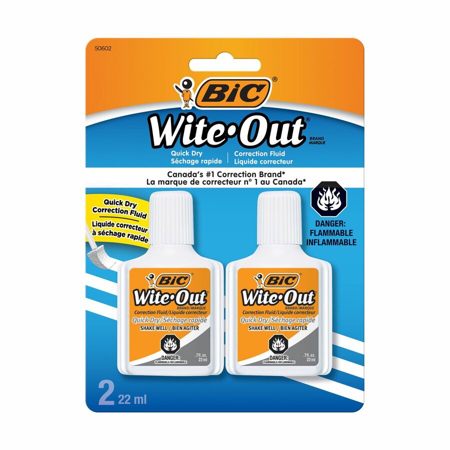 BIC WITE-OUT + EPONGE
