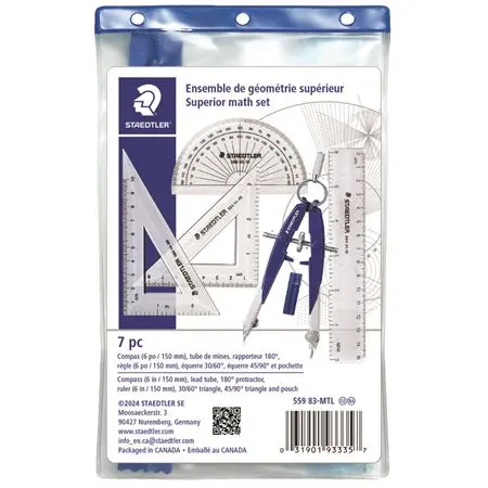 Staedtler - Trousse de géométrie 