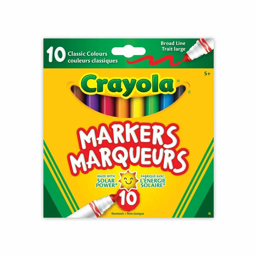 MARQUEUR CRAYOLA ORIGINAL 10 / boîte