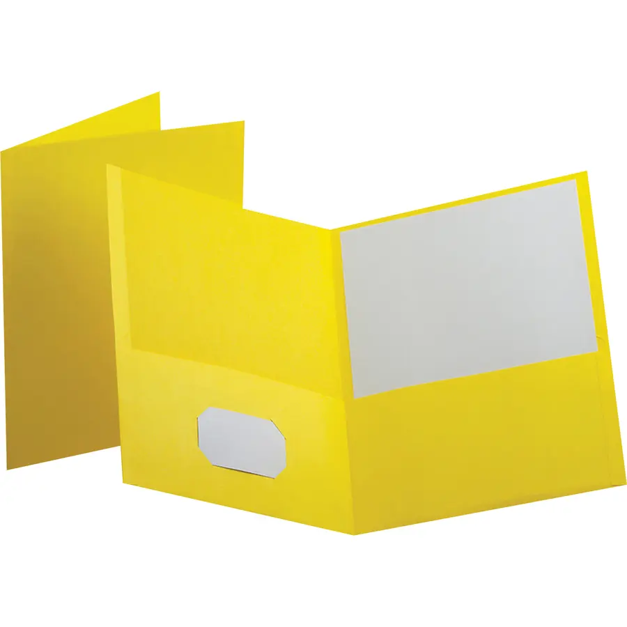 PORTFOLIO JAUNE - 25 / boîte