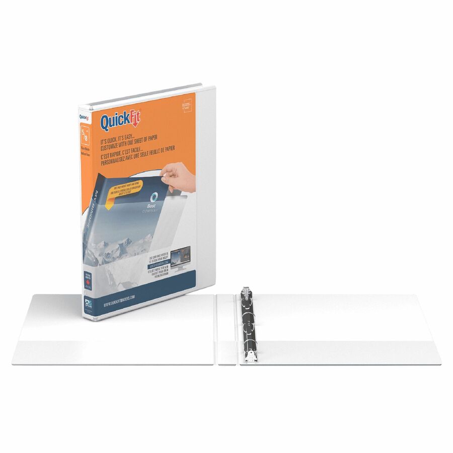 RELIEUR PRESENTATION Q-FIT 5/8" BLANC