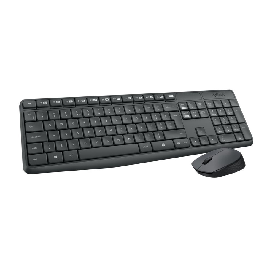 CLAVIER/SOURIS SANS-FIL LOGITECH