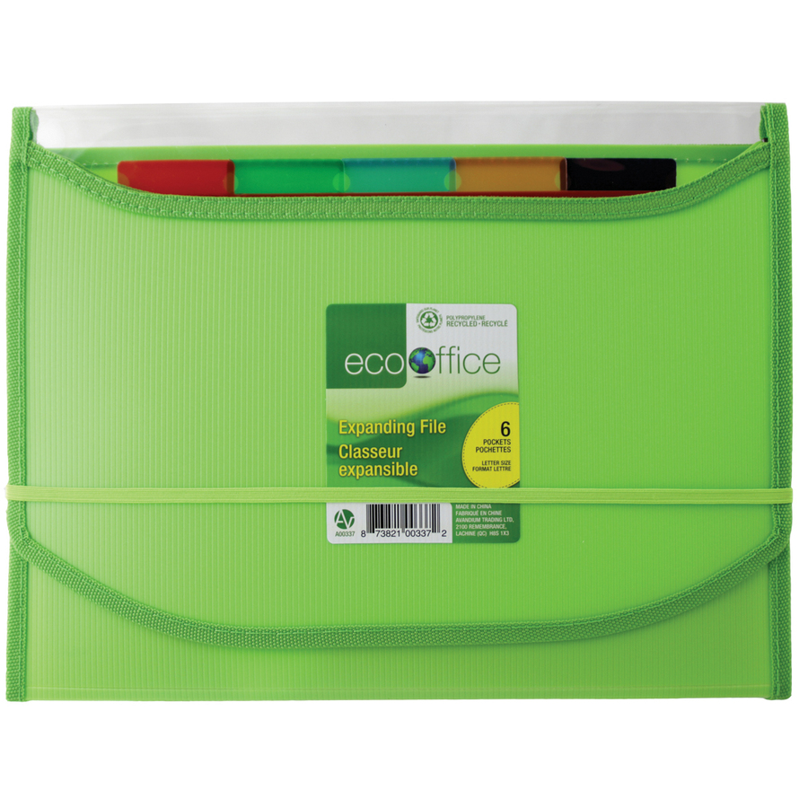 [A00337] Classeur Expansible top view 6 pochettes