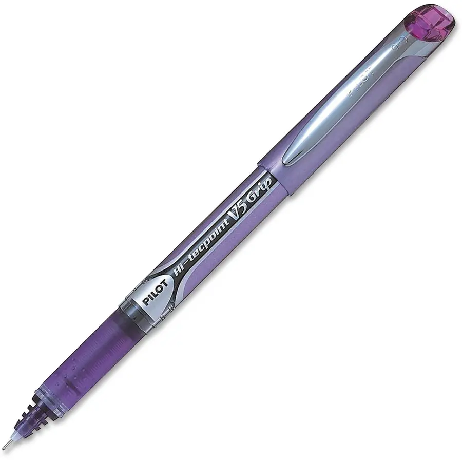 Pilot - Stylo roller à pointe fine Hi-Tecpoint V5 Mauve