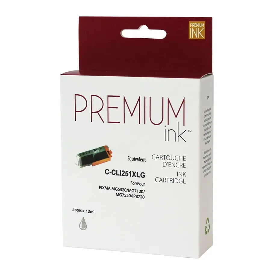 CAN CLI-251XL (GRIS) GÉNÉRIQUE