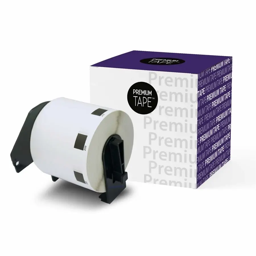 BROTHER DK-1209 ÉTIQUETTE (NOIR SUR BLANC) 29MM X 62MM 800X GÉNÉRIQUE NUT