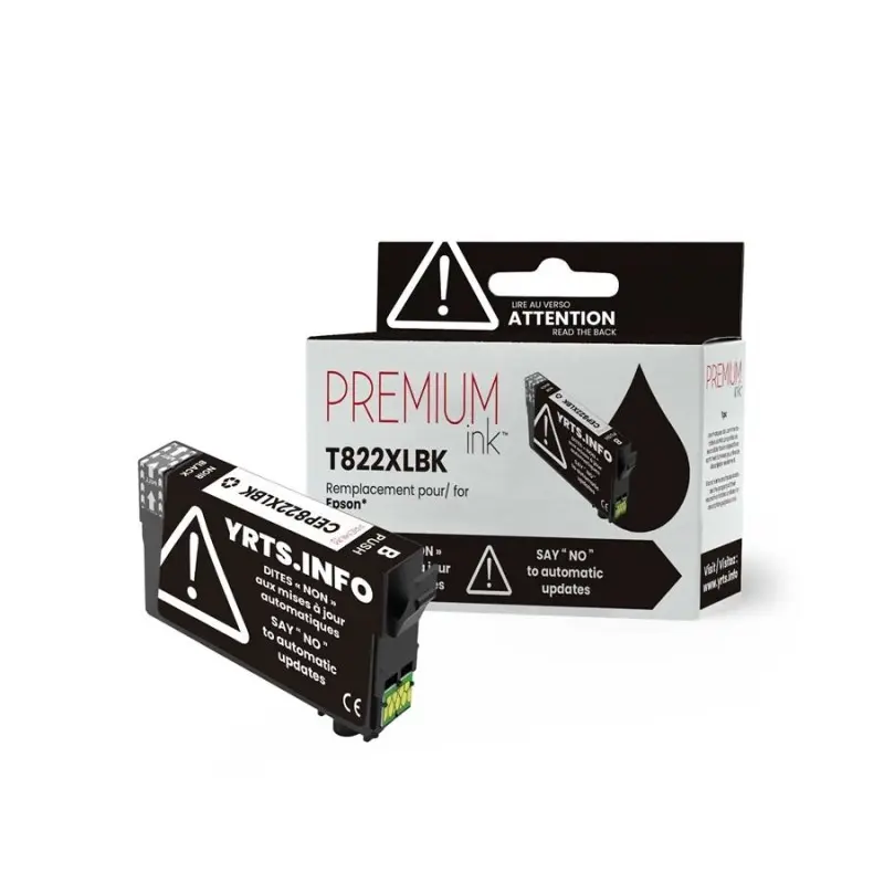 EPSON T822XL120 (NOIR) GÉNÉRIQUE 1.1K