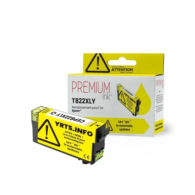 [CT822XL4] EPSON T822XL420 (JAUNE) GÉNÉRIQUE