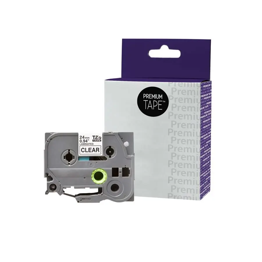 BROTHER TZE-151 (NOIR SUR CLAIR) 24MM GÉNÉRIQUE NUT