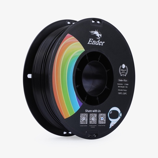 [EFPLA+BLACK] CREALITY PLA+ FILAMENT NOIR 1KG 1.75MM CRE