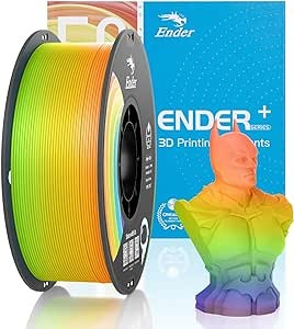 CREALITY PLA+ FILAMENT RAINBOW 1KG 1.75MM CRE