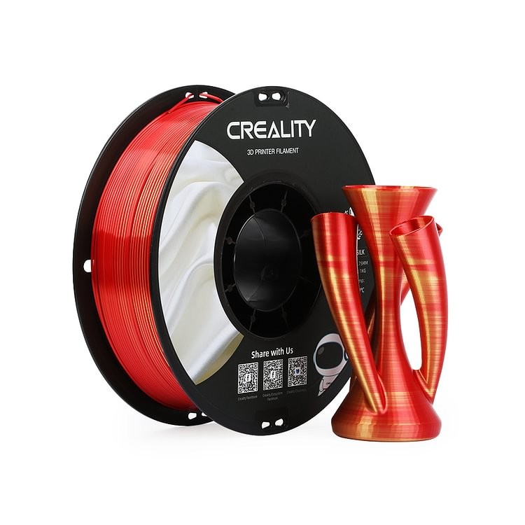 CREALITY PLA FILAMENT BICOLORE OR-ROUGE SOYEUX 1KG CRE