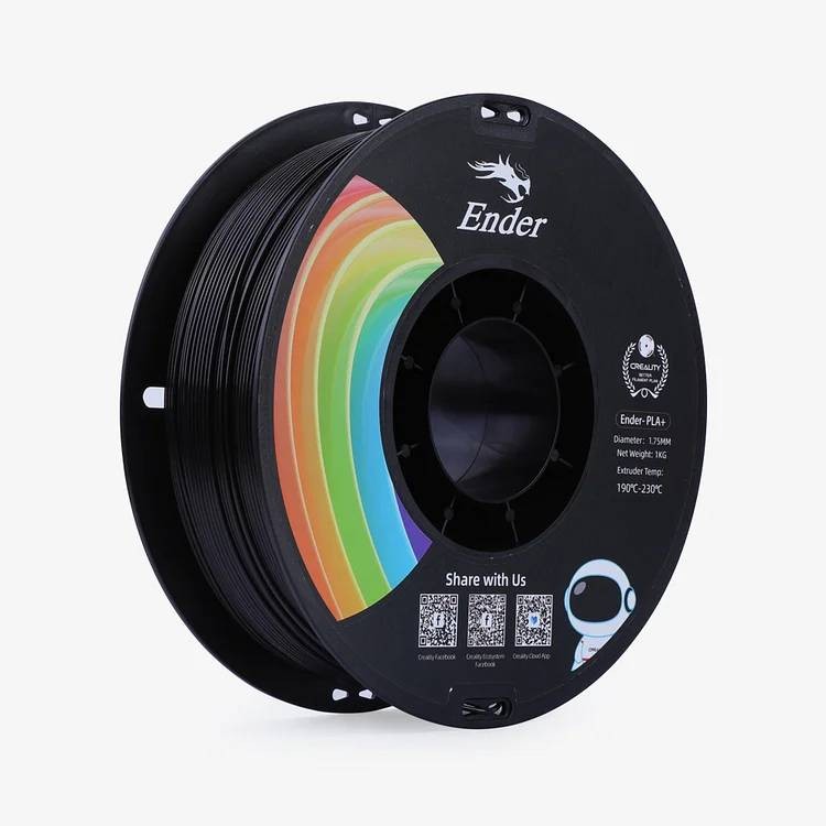 [EFPLABLACK] ENDER PLA FILAMENT NOIR 1KG CRE