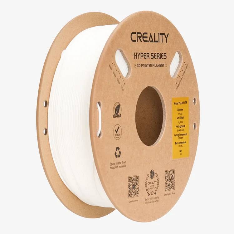 ENDER PLA FILAMENT HYPER BLANC 1KG CRE