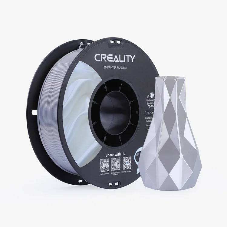 CREALITY PLA FILAMENT SILK ARGENT 1KG CRE