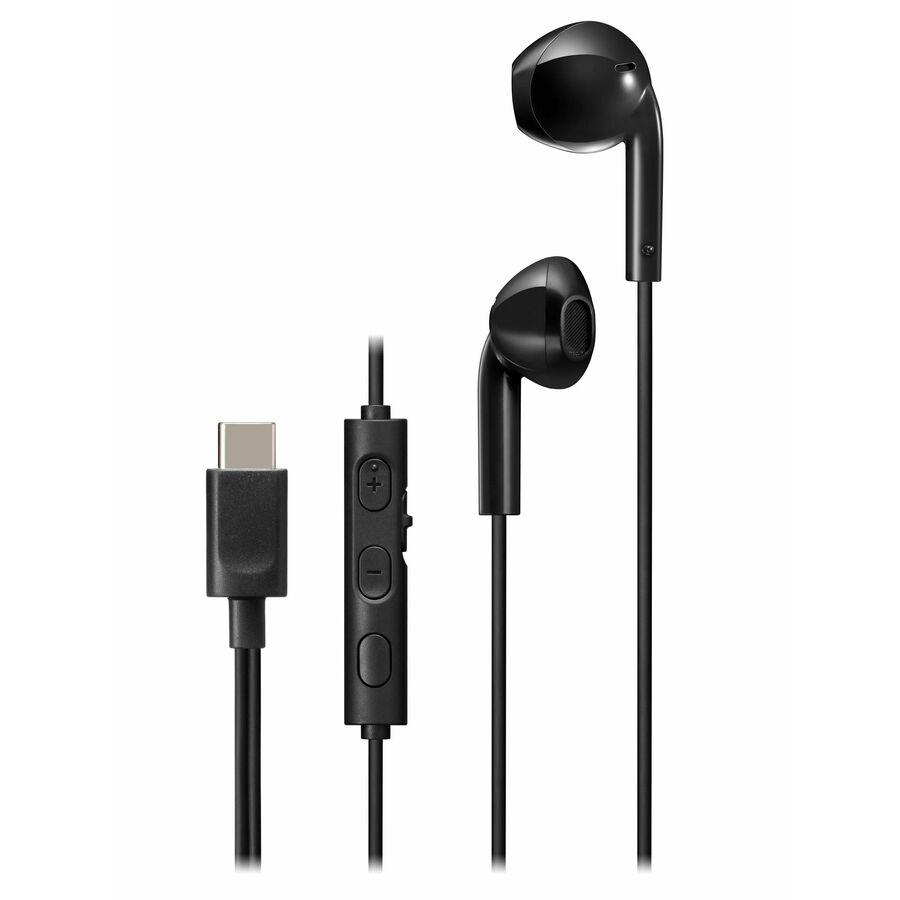 Casque intra-auriculaire style écouteurs noir olive