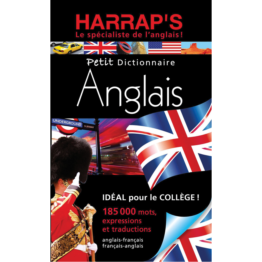 HARRAP'S Français-Anglais PETIT RELIÉ