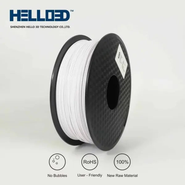 HELLO3D FILAMENT ABS BLANC 1KG