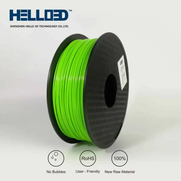 HELLO3D FILAMENT PETG GREEN 1KG