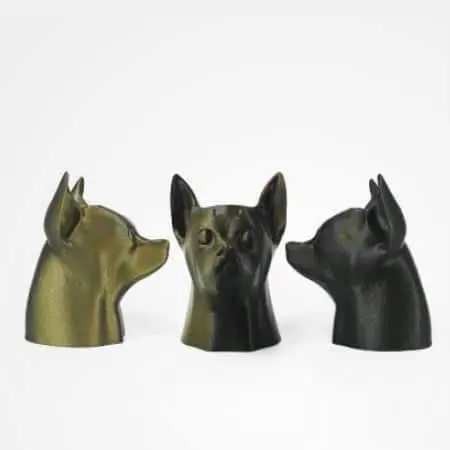 HELLO3D FILAMENT PLA BICOLOR GOLD & BLACK 1KG