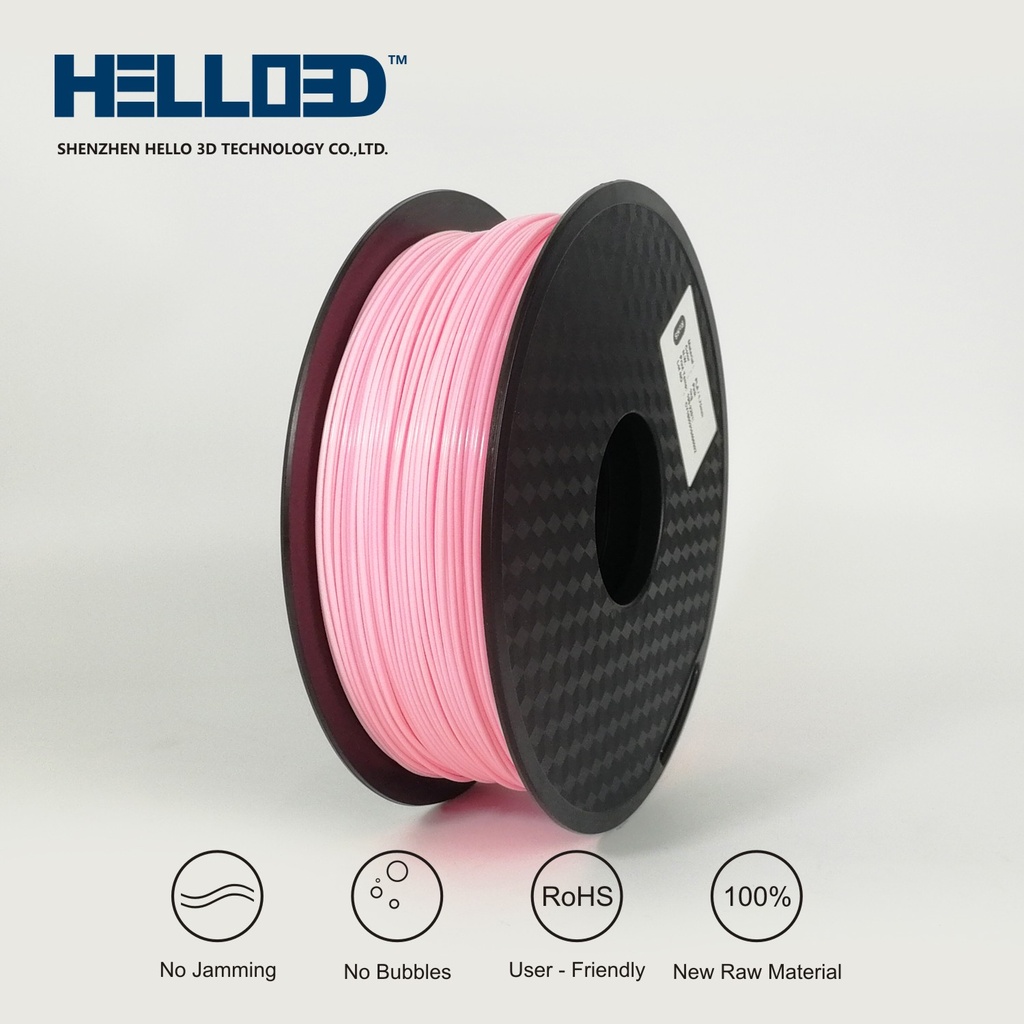 HELLO3D FILAMENT PLA PINK 1KG
