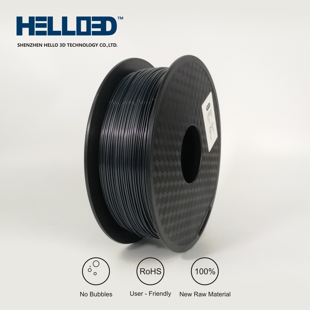 HELLO3D FILAMENT TPU NOIR .8KG