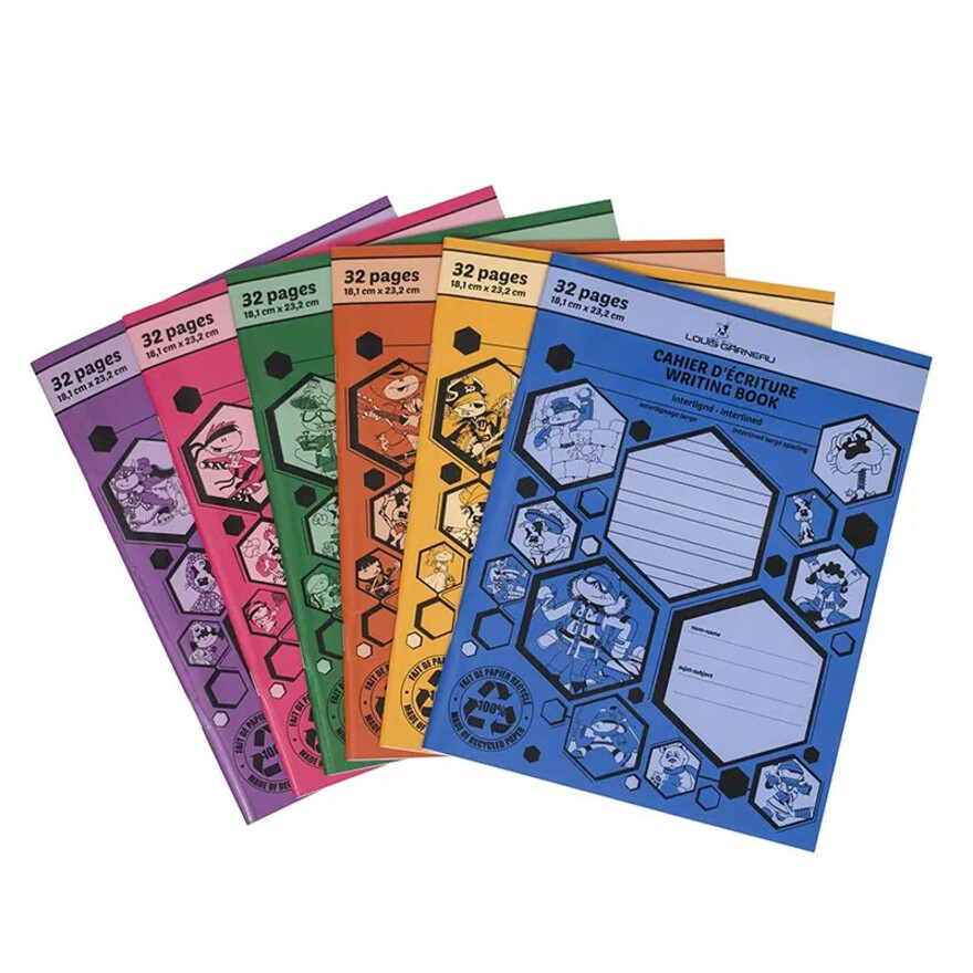 CAHIER ENCRE INTER.LARGE  ASST*