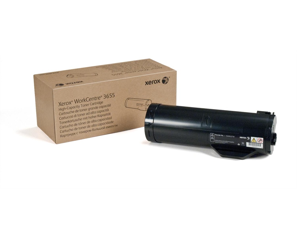 XER 106R02738 (NOIR) ORIGINALE 14,4K