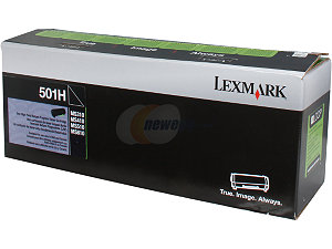 Lexmark 50F1H00 (NOIR) NO.501H ORIGINALE 5K