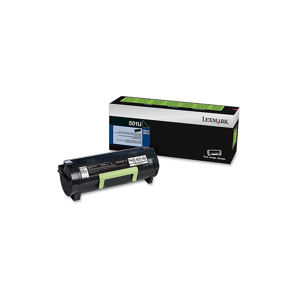 [N501U] Lexmark 50F1U00 (NOIR) NO.501U ORIGINALE 20K