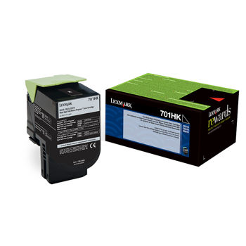 Lexmark 70C1HK0 (NOIR) NO.701HK ORIGINALE 4K
