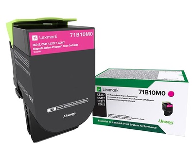 Lexmark 71B10M0 (MAGENTA) ORIGINALE 2,3K