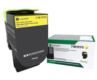 Lexmark 71B10Y0 (JAUNE) ORIGINALE 2,3K