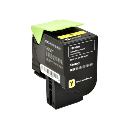 Lexmark 78C10Y0 (JAUNE) ORIGINALE 1.4K RDM